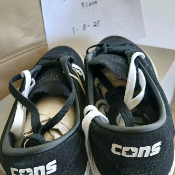 Converse Louie Lopez Pro Suede Low Black White Men's Casual Skate Shoes 163261C - Picture 3 of 6